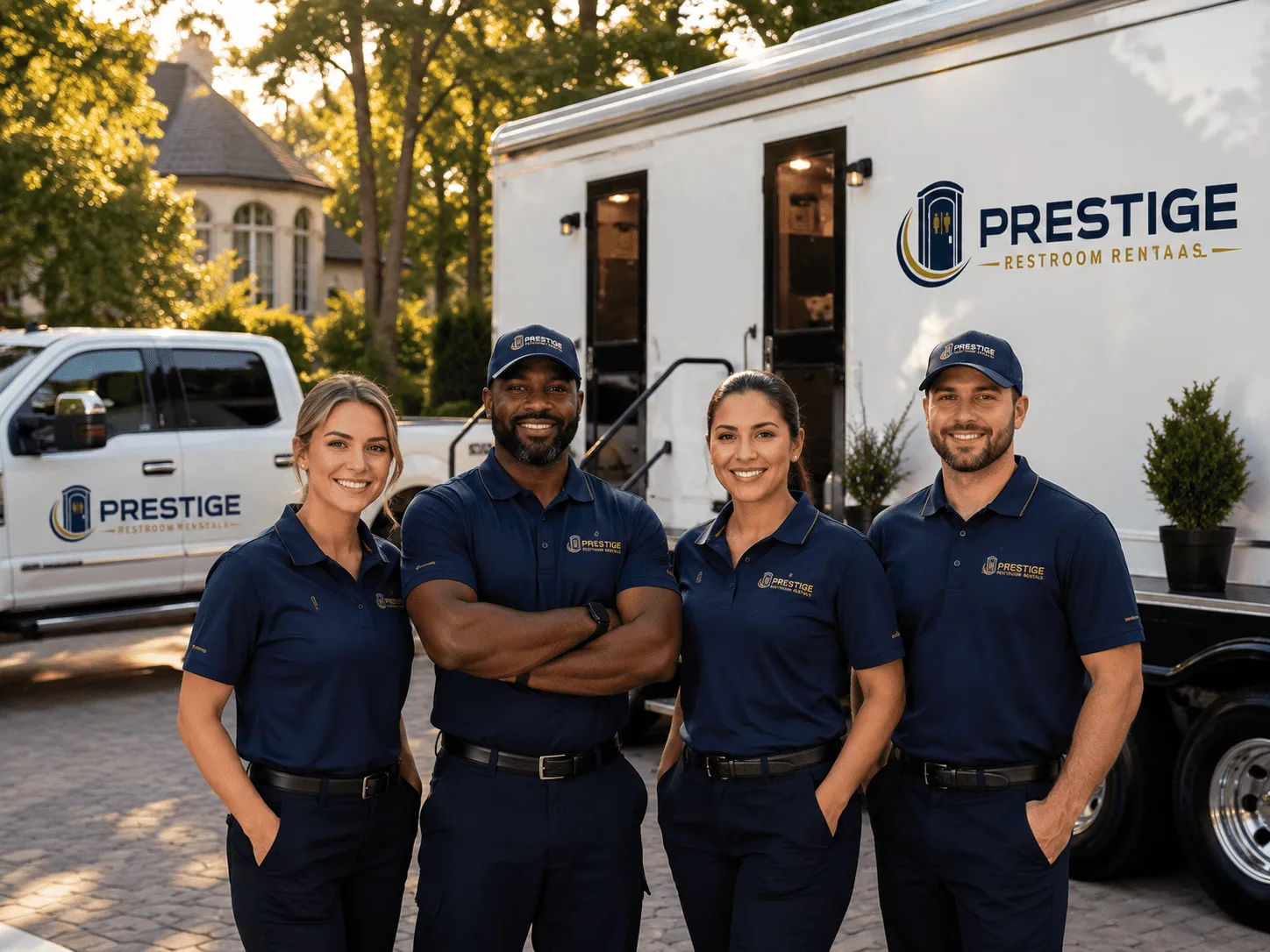 Trusted Luxury Portable Restrooms company in Newman, IL